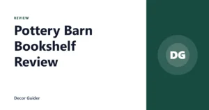Pottery Barn Bookshelf Review