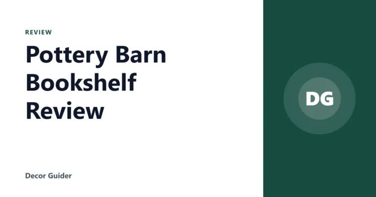 Pottery Barn Bookshelf Review