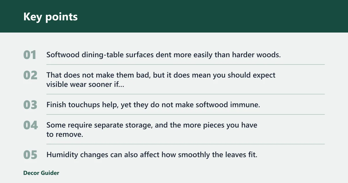Key points: What does not?