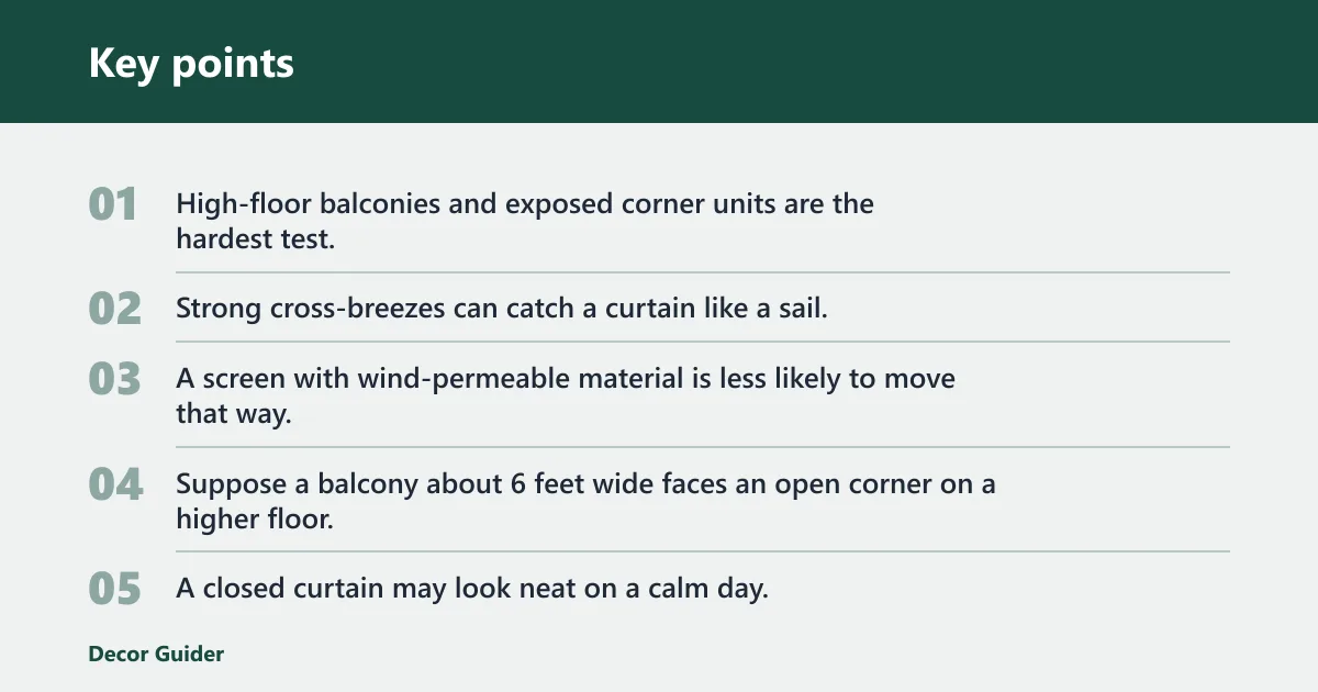 Key points: Which performs better in wind and rain?