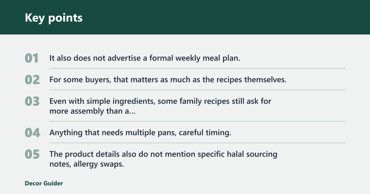 Key points: What does not hold up?