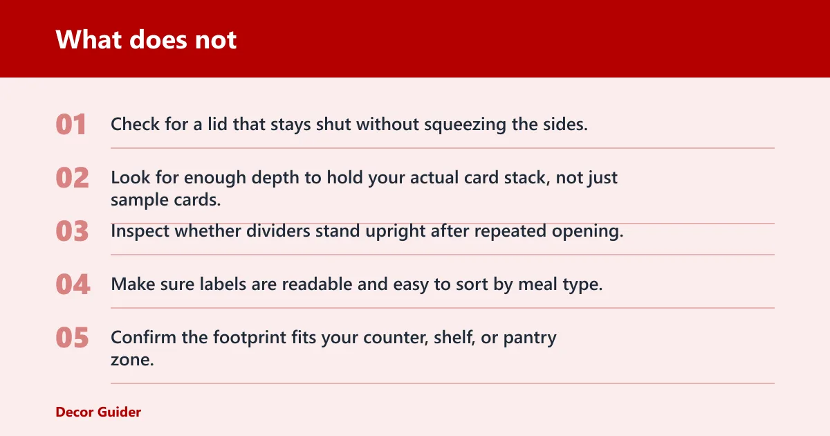 Steps: What does not