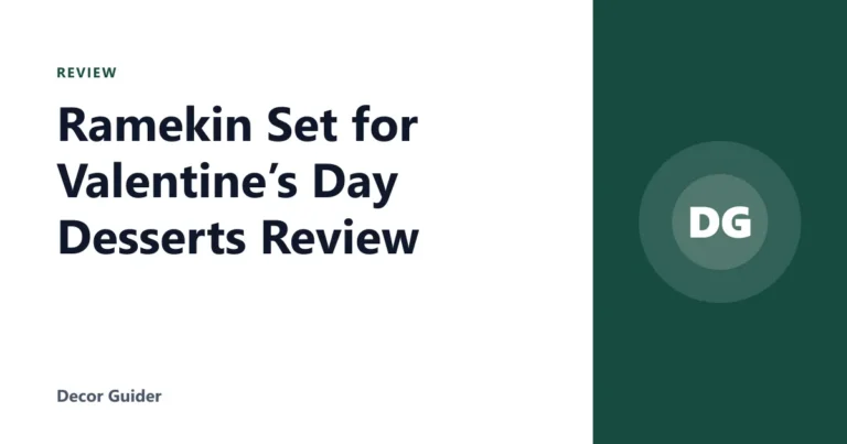 Ramekin Set for Valentine’s Day Desserts Review