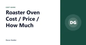 Roaster Oven Cost / Price / How Much