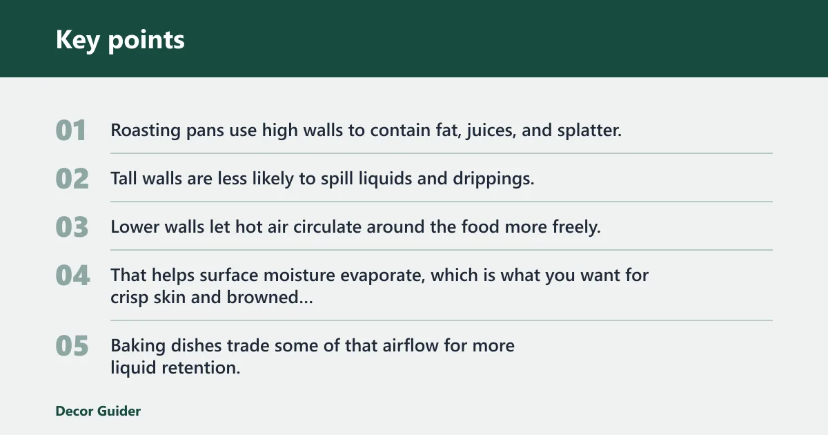 Key points: Why wall height changes results