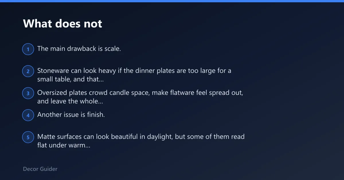 Steps: What does not