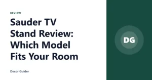 Sauder TV Stand Review: Which Model Fits Your Room