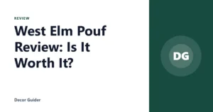 West Elm Pouf Review: Is It Worth It?